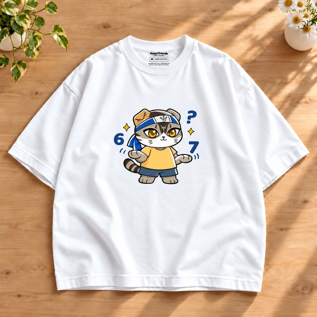 Dobby 67 Oversized T-Shirt — White